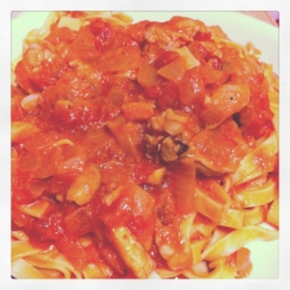 トマト系パスタを使った献立 楽天レシピ